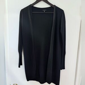Dynamite Classic Black Open Cardigan